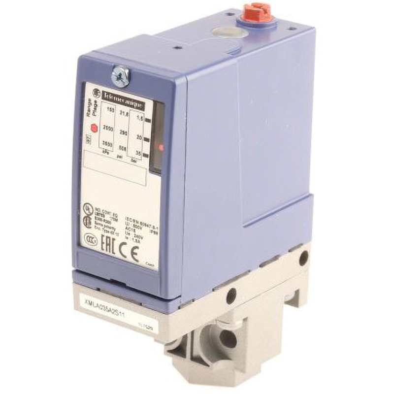 XMLA035A2S11 Telemecanique Sensors， 圧力センサ， 差動 TELEMECANIQUE SENSORS リレー IP66  1個 XMLA035A2S11