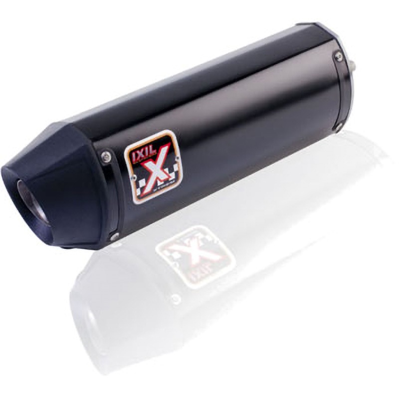 IX-OY9097VXS IXIL(イクシル)ヤマハ YZF 1000 R-1 02-03 (RN09) スリップオンマフラー MAD MAX(マッドマックス) タイプXOVS 形状オーバル 130×100 mm 材質6063T5 アルミ 長さ393mm  IX-OY9097VXS