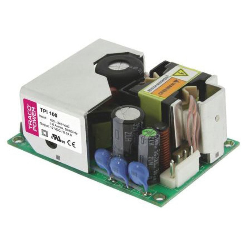 TPI 100-112A-J TRACOPOWER スイッチング電源 TRACO POWER TPI 100シリーズ 8.34A DC12V 幅50.8mm奥行29.5mm