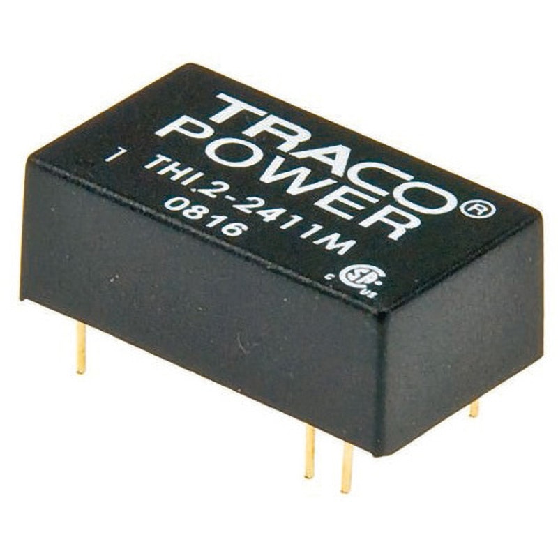 THI 2-2412M TRACOPOWER 絶縁DC-DCコンバータ THI 2M TRACO POWER DC12V 165mA 4kV DC24V  1セット(10個)