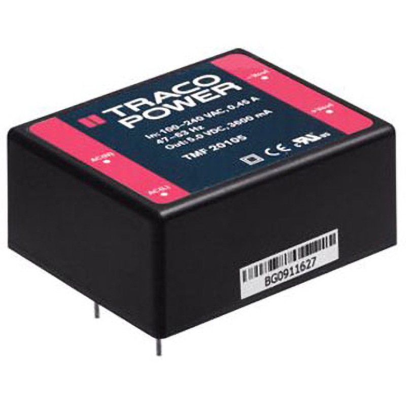 TEL 8-2423WI TRACOPOWER 絶縁DC-DCコンバータ TEL 8WI TRACO POWER 出力電圧(V):±15dc ±265mA DC24V 幅13.7mm 1セット(10個)