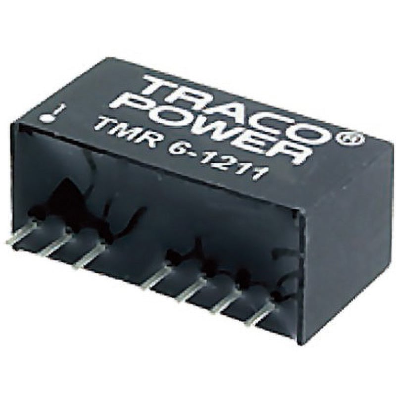TMR 6-1221 TRACOPOWER 絶縁DC-DCコンバータ TMR 6 TRACO POWER 出力電圧(V):±5dc ±600mA DC12V 幅9.1mm奥行11.2mm 1セット(10個)