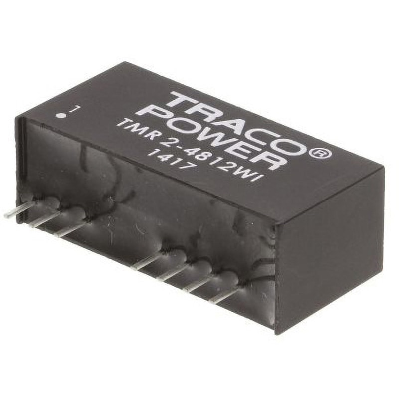 TMR 2-4812WI TRACOPOWER 絶縁DC-DCコンバータ TMR 2WI TRACO POWER DC12V 165mA 絶縁電圧(kV):1.5dc DC48V 奥行12.5mm 1セット(10個) 18,235円