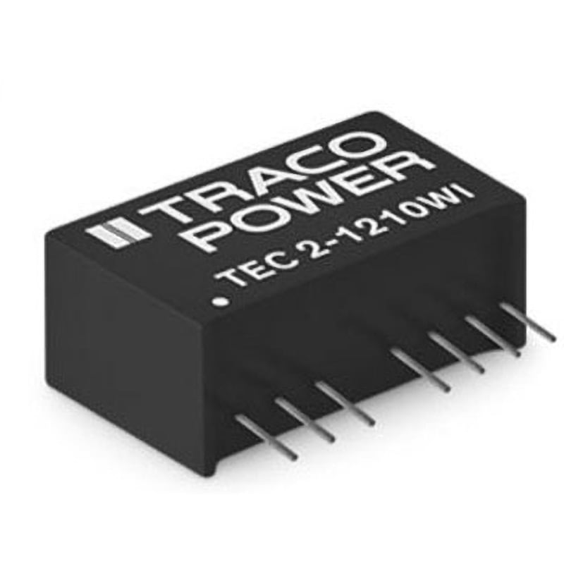 TEC 2-1212WI TRACOPOWER 絶縁DC-DCコンバータ TEC 2WI TRACO POWER DC12V 167mA 入力電圧レンジ4.5→18dcV  1セット(10個)