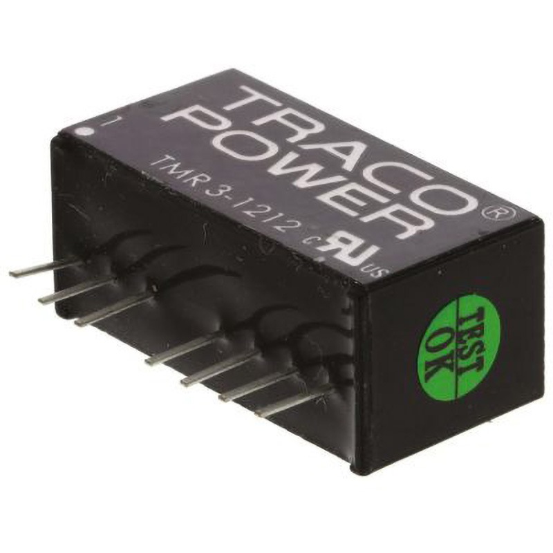 TMR 3-1212 TRACOPOWER 絶縁DC-DCコンバータ TMR 3 TRACO POWER DC12V 250mA 絶縁電圧(kV):1.5dc  1セット(10個)