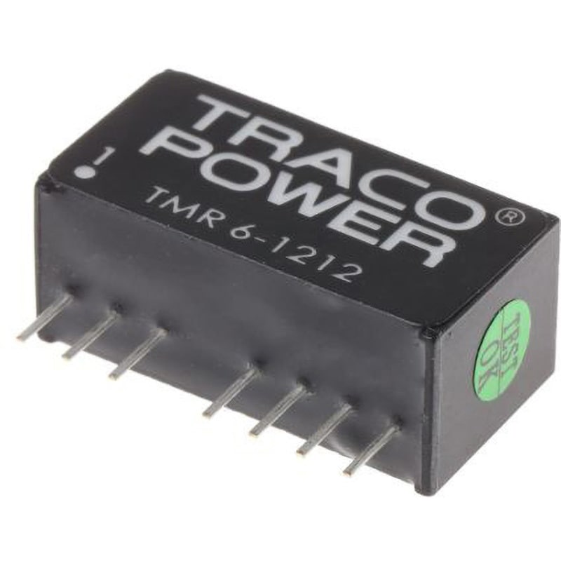 TMR 6-1212 TRACOPOWER 絶縁DC-DCコンバータ TMR 6 TRACO POWER DC12V 500mA 絶縁電圧(kV):1.6dc@60s 幅9.1mm奥行11.2mm 1セット(10個) 21,735円
