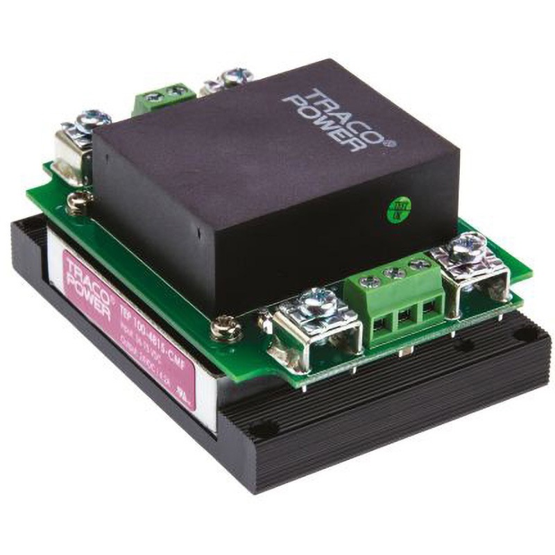 TEP 100-4815-CMF TRACOPOWER 絶縁DC-DCコンバータ TEP 100 TRACO POWER 4.2A DC24V 2.25kV DC48V 奥行38.8mm