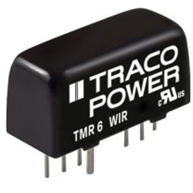 TMR 6-2415WIR TRACOPOWER 絶縁DC-DCコンバータ TMR 6WIR TRACO POWER DC24V 250mA 入力電圧レンジ9→36dcV 幅9.1mm 1個