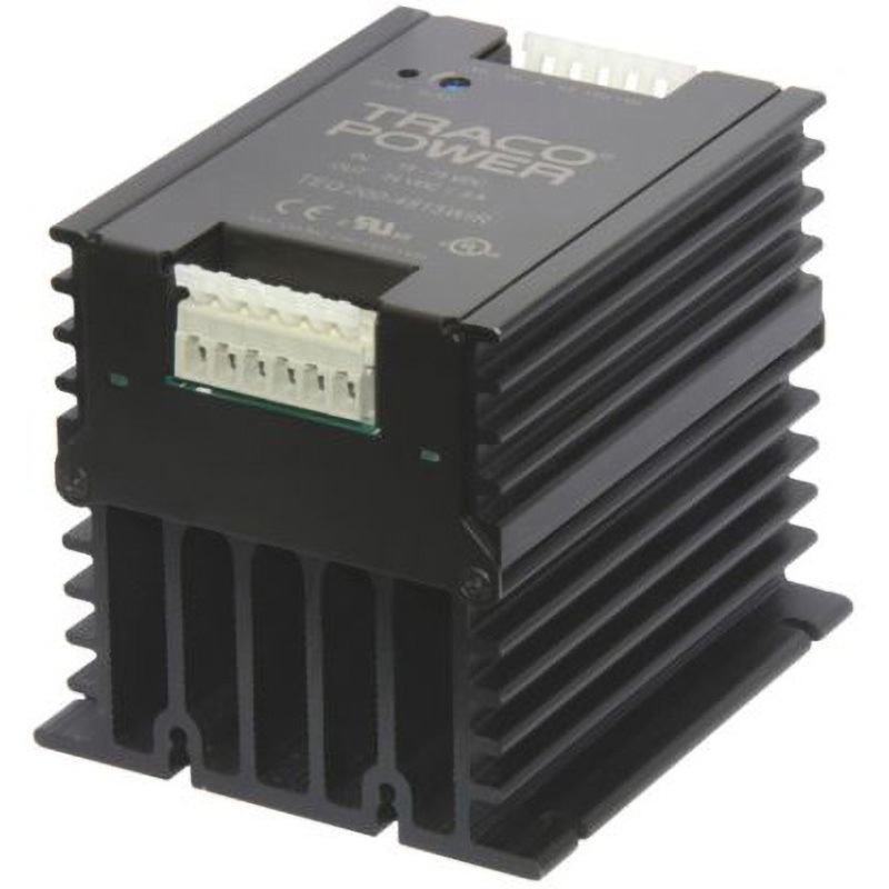 TEQ 200-7218WIR TRACOPOWER 絶縁DC-DCコンバータ TEQ 200WIR TRACO POWER 5A DC48V 240W 入力電圧レンジ43→160dcV 奥行101.6mm