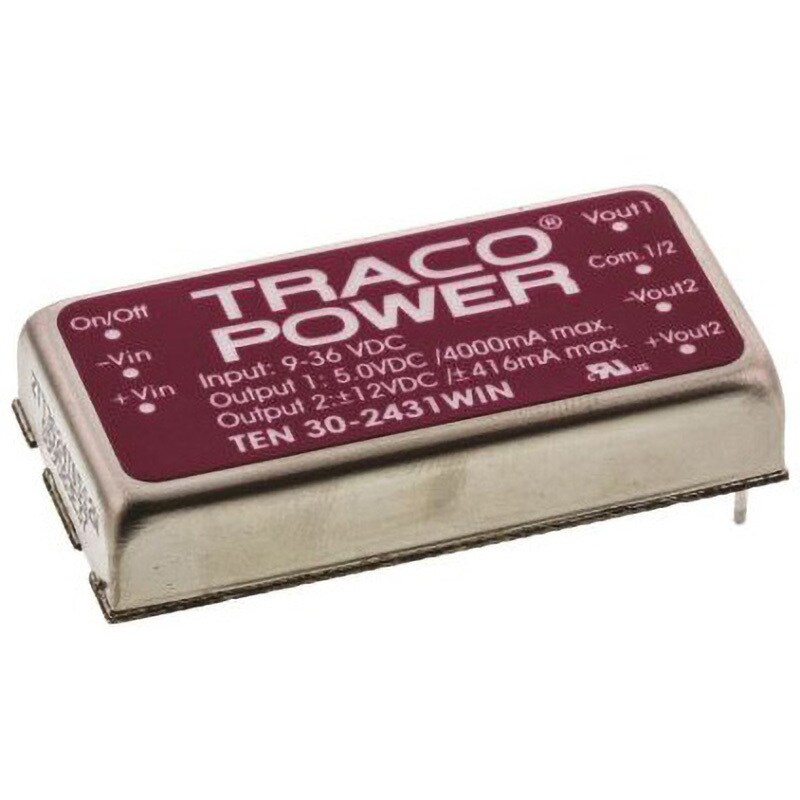 オンボード型DC-DCコンバーター(30W/9～36V入力/12V出力) CCG30