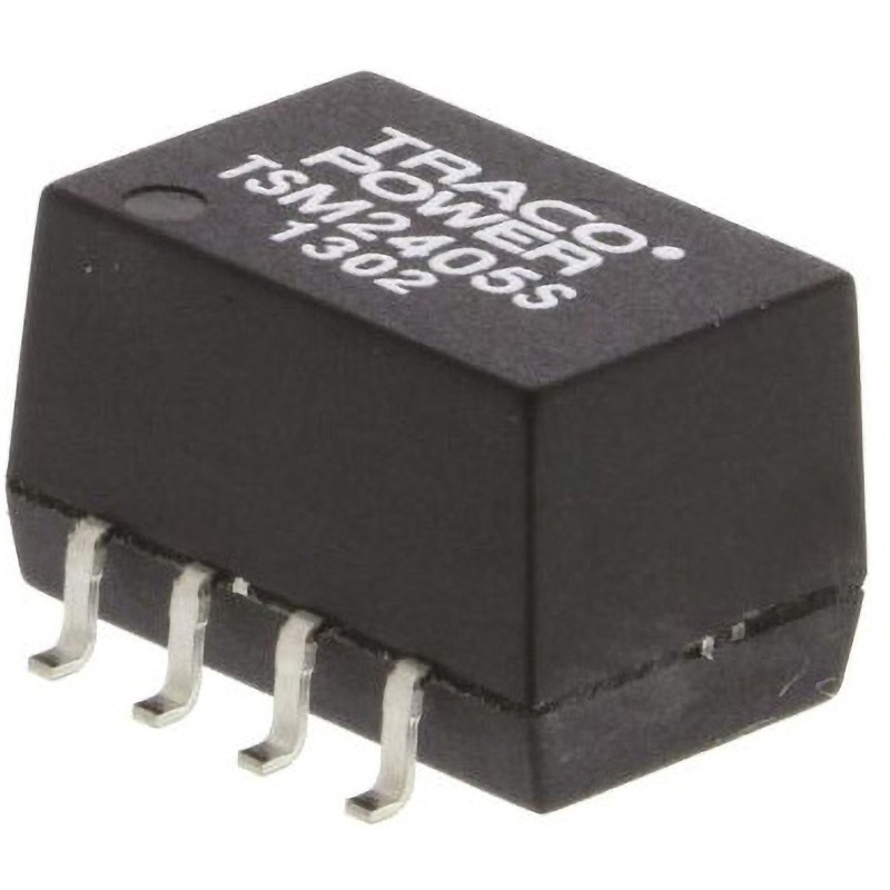 TSM 2405S TRACOPOWER 絶縁DC-DCコンバータ TSM TRACO POWER 1W DC5V 200mA 絶縁電圧(kV):1dc DC24V  1セット(10個)