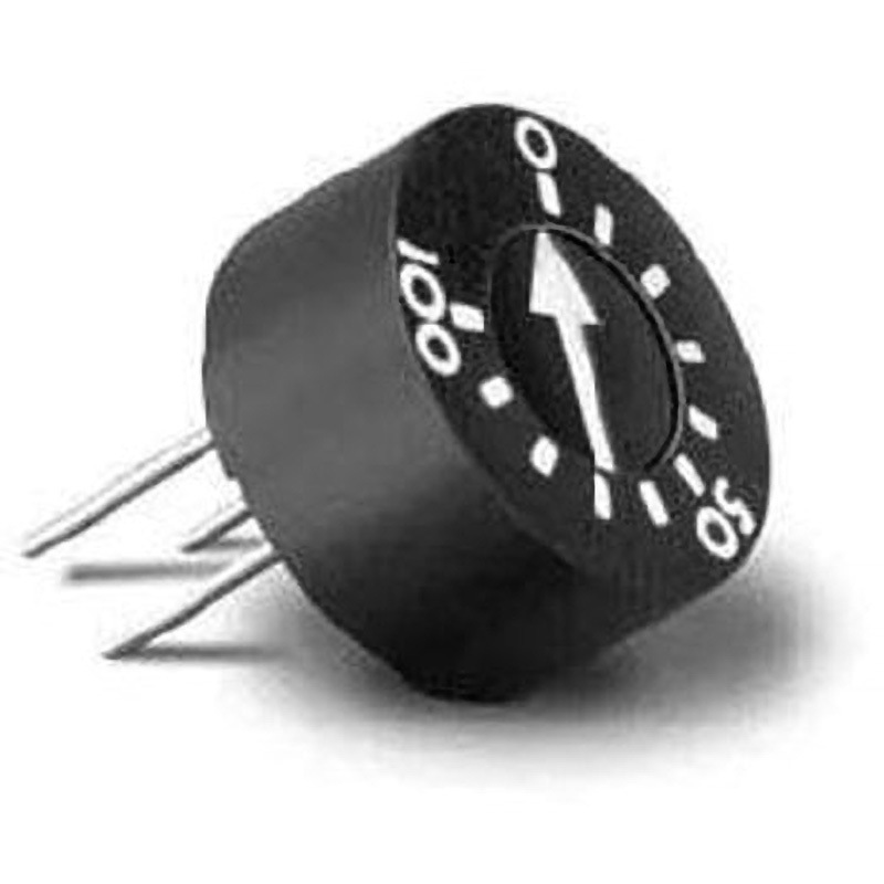 93PR100KLF TT Electronics/BI 半固定抵抗器 TT Electronics/BI 定格電力1@70℃W 93シリーズ 許容差±10% スルーホール  1箱(50個) 93PR100KLF