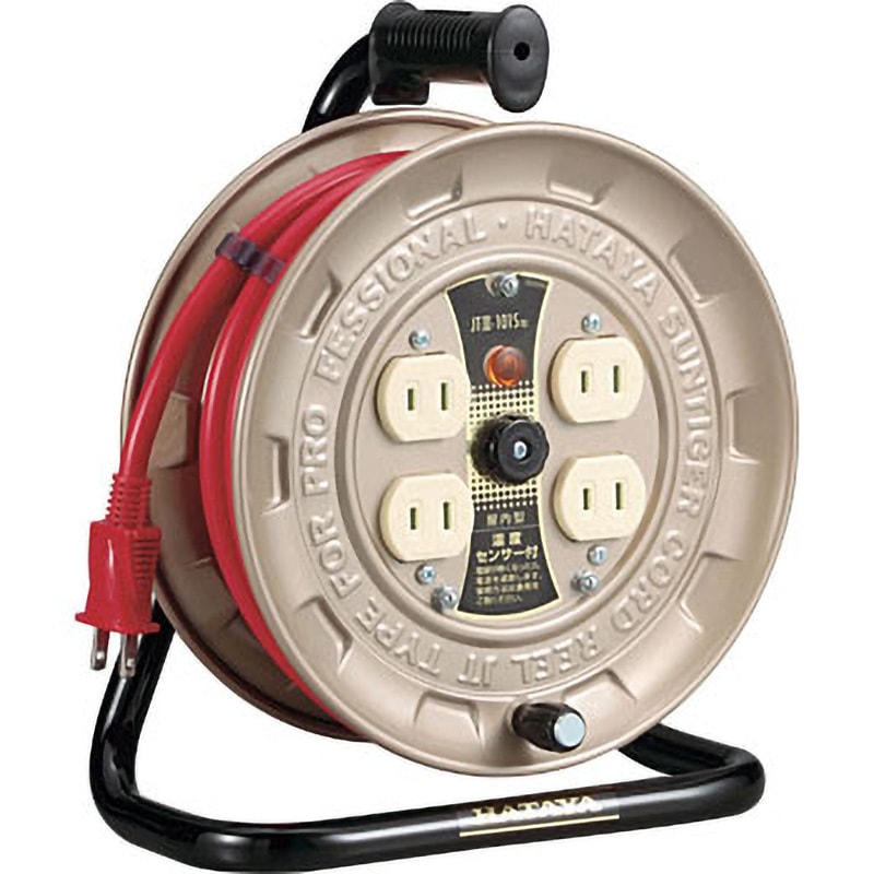 JS-101KS JSリール ハタヤリミテッド 4口 屋内用 アース付 電線長さ10m  JS-101KS