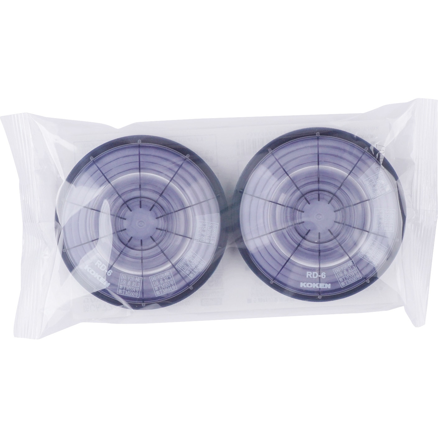 興研 アルファリングフィルタ RD-6型 25組50個 高性能アルファリング