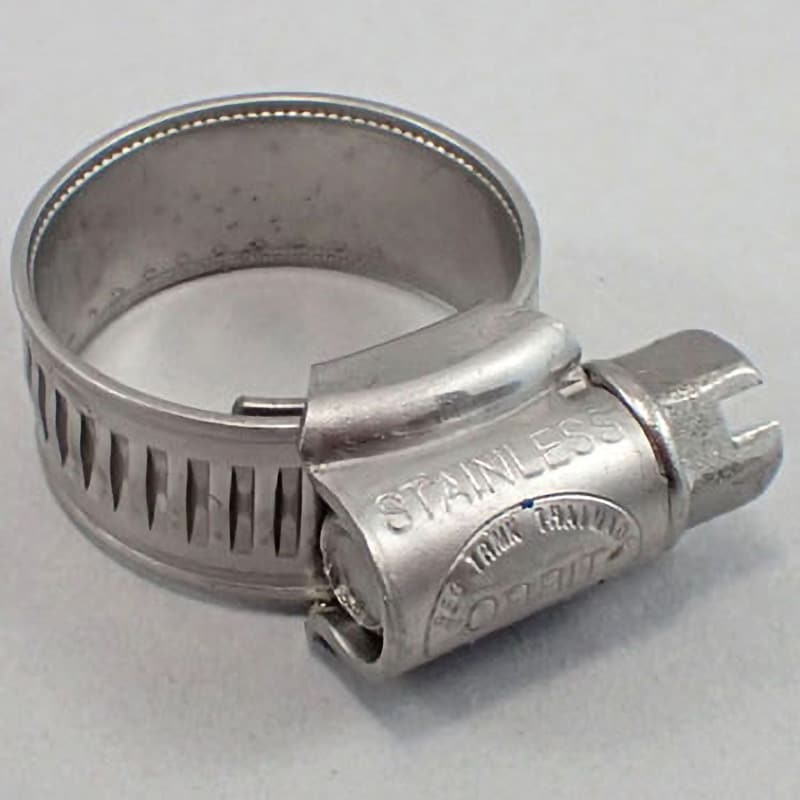 00-SUS ホースクリップ SUS アソー 最大径20mm 1箱(10個