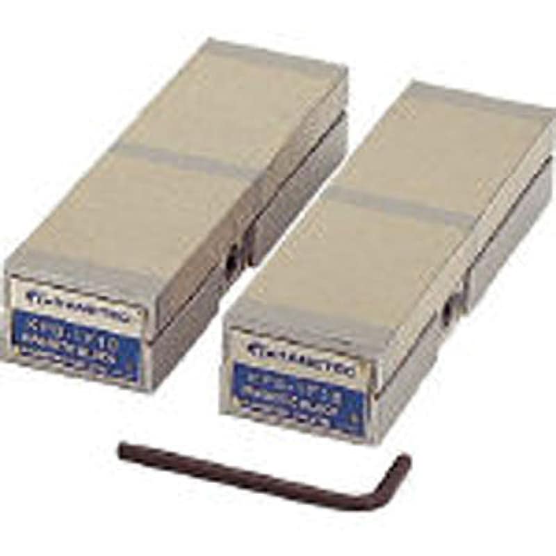 KPB-1F13 片面吸着永磁ブロック カネテック 吸着力250N 幅52mm奥行125mm 1セット(2個) KPB-1F13 98,890円