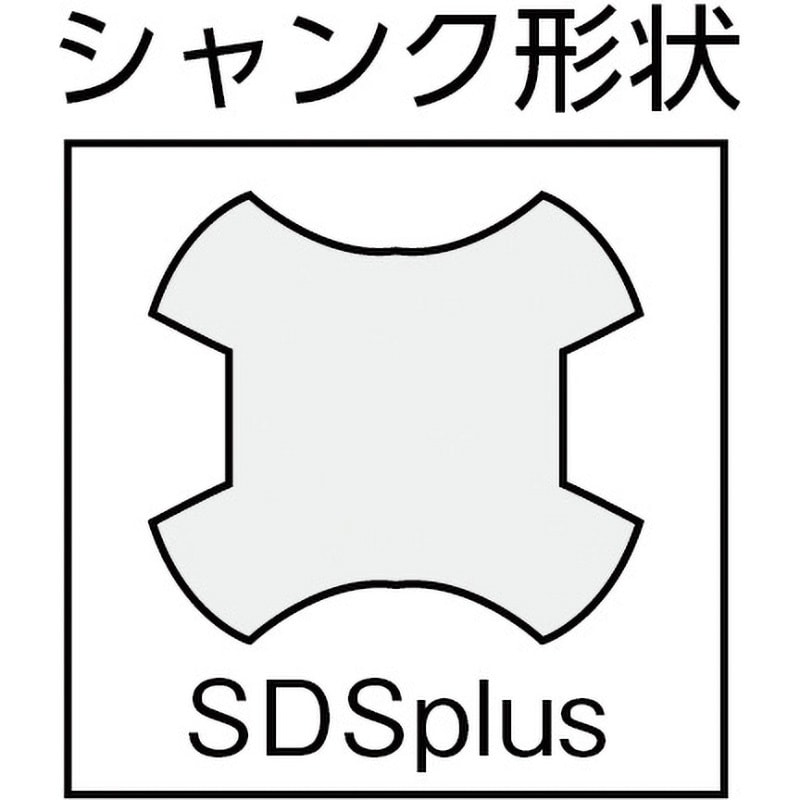 LA-110-SDS オールコアドリル L150シリーズ LAタイプ (SDS plusシャンク) サンコーテクノ 刃径110mmシャンク径10mm  - 【通販モノタロウ】