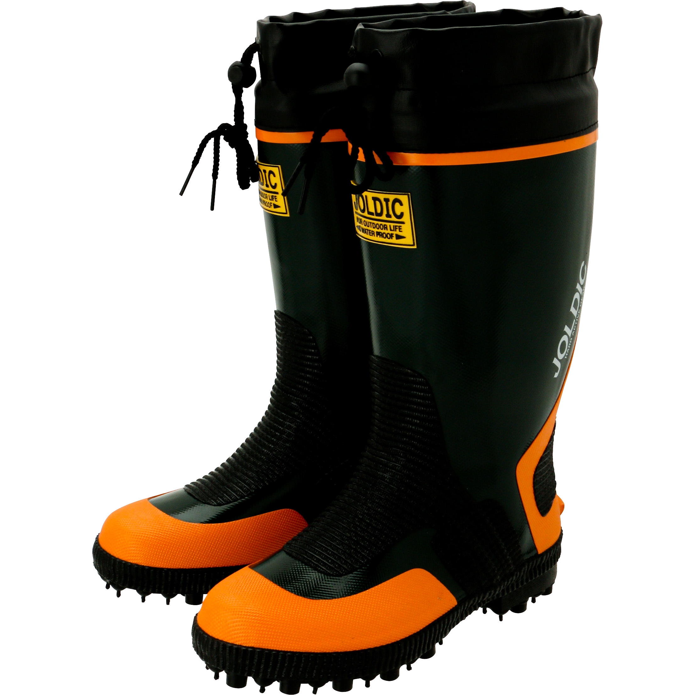 第一ゴム フレッシュＷ５０ ピンスパイク付きレディース防寒帽滑長靴 ブラック(10) 23.5 cm 3E