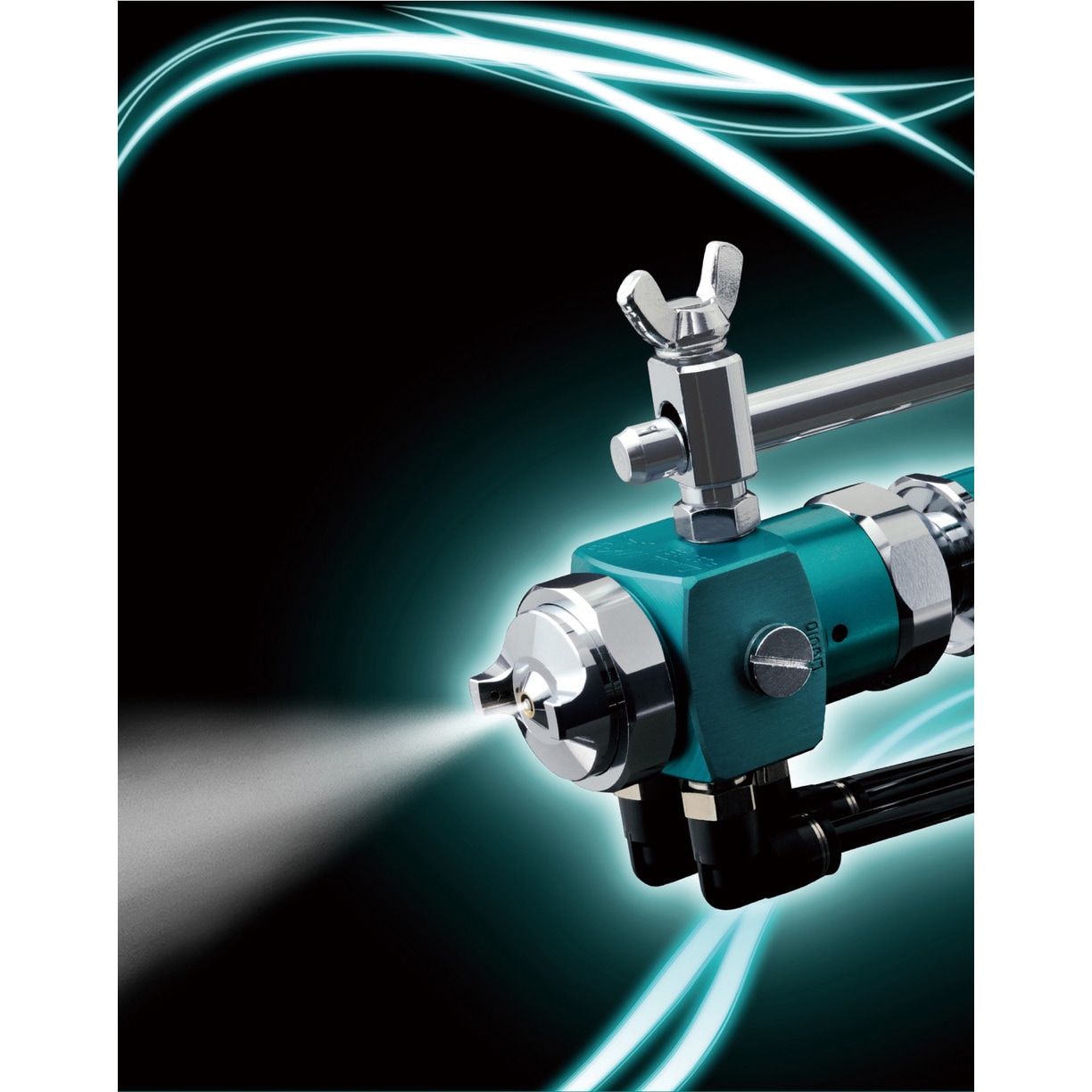 扶桑　ルミナ自動スプレーガン　MK-3-1.0X　MK-3-1.0X　1台（4052251） MK-3-1.0X | ルミナ 自動スプレーガン(高塗着効率タイプ) | 扶桑精機