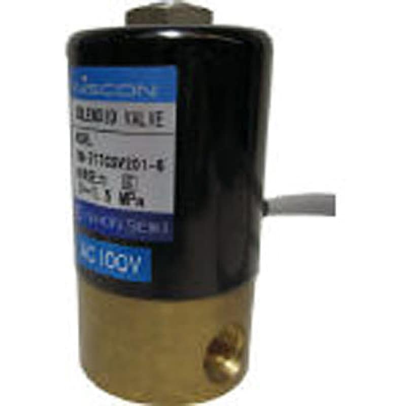 BN-717CSV201-6-E100 直動式2ポートバルブ(シングルソレノイドタイプ) 日本精器 配管接続口径Rc1/8  BN-717CSV201-6-E100