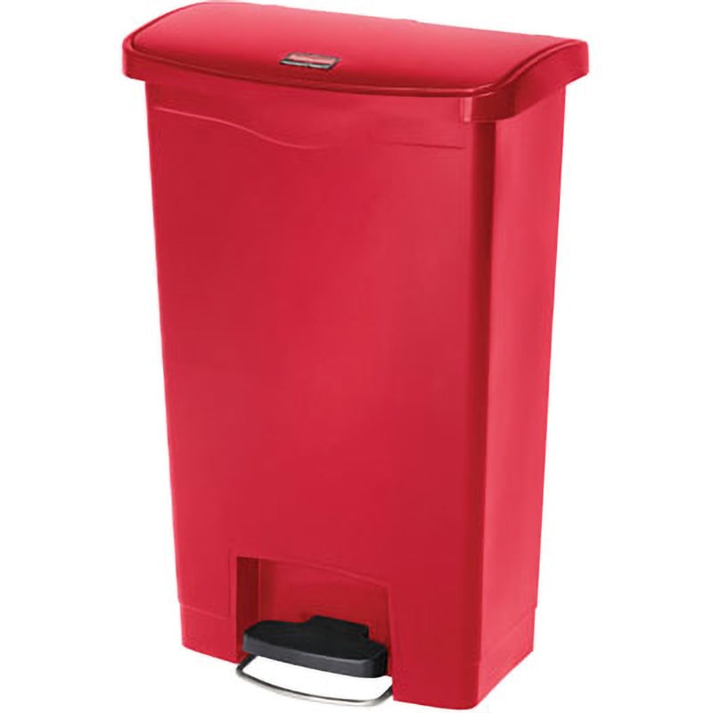 RM1883563RD Slim Jim ステップオンコンテナ フロントステップ 15L ラバーメイド ペダル式 角型 レッド色   RM1883563RD 20,705円
