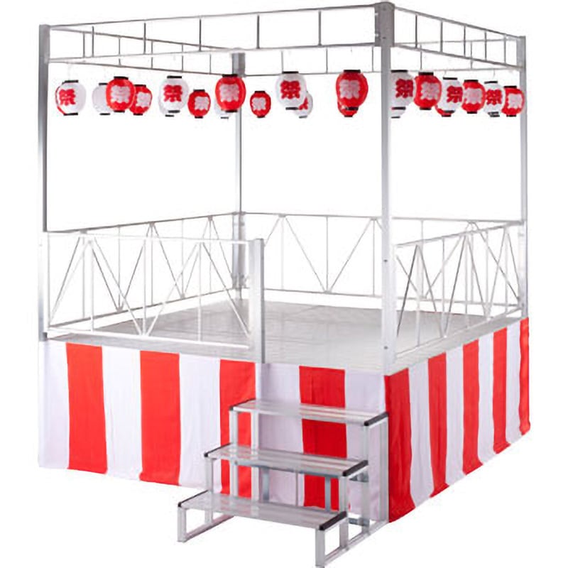 YS-M90WT 折りたたみ式やぐらステージ H-900シリーズ 1セット パックス工業 【通販モノタロウ】