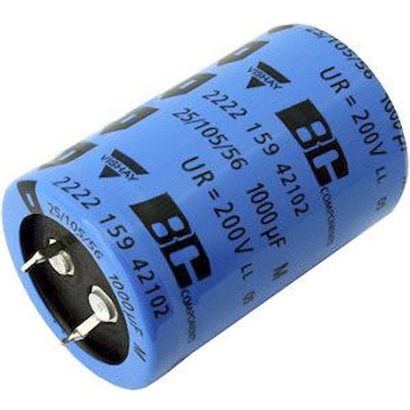 MAL225922152E3 Vishay 電解コンデンサ VISHAY 許容差±20% スルーホール  1箱(50個) MAL225922152E3