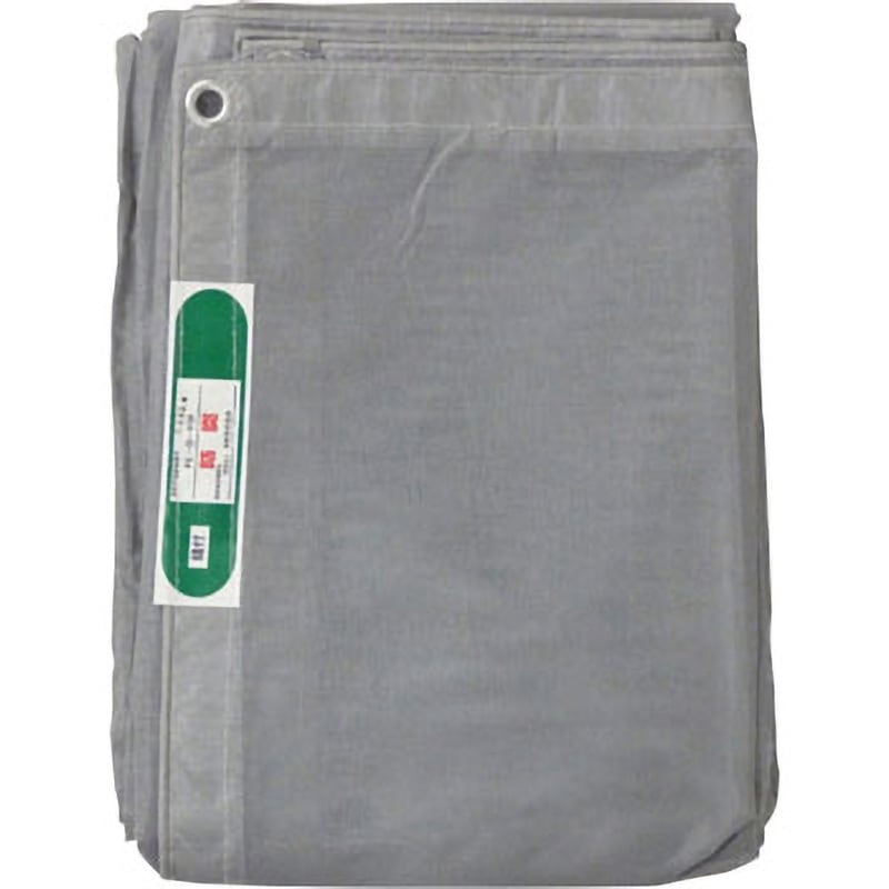 B-424 防炎メッシュシートコンパクト ユタカメイク グレー色 仕上り縦3.6m横5.4m  B-424 7,828円