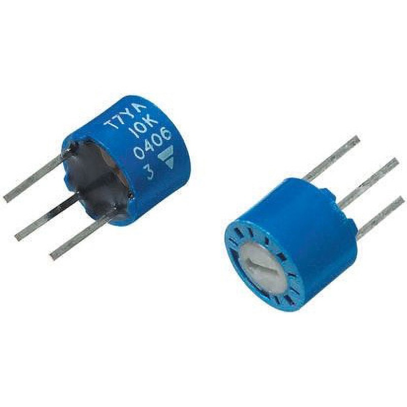 T7YA102MT20 Vishay 半固定抵抗器 VISHAY 1/2W T7YAシリーズ 許容差±10% スルーホール  1セット(50個) T7YA102MT20