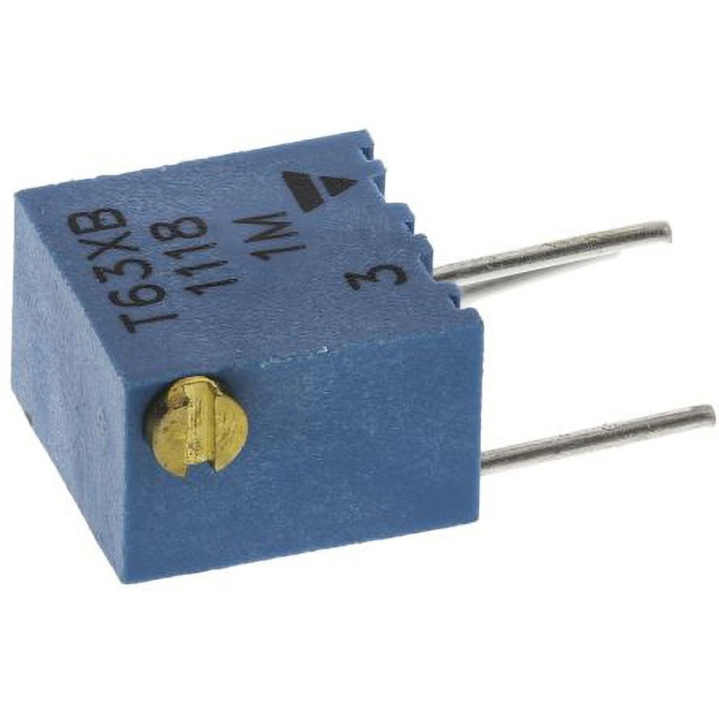 T63XB105KT20 Vishay 半固定抵抗器 VISHAY 3/50W T63XBシリーズ 許容差±10% スルーホール  1セット(50個)