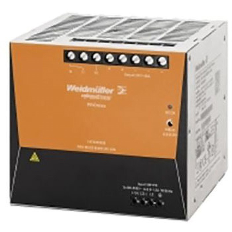 1478200000 Weidmuller DINレール取付電源 / パネル取付電源， 出力：40A， 定格：960W 24V dc/ ワイドミュラー 入力公称電圧(V):3×400～3×500AC (広範囲入力) 幅140mm