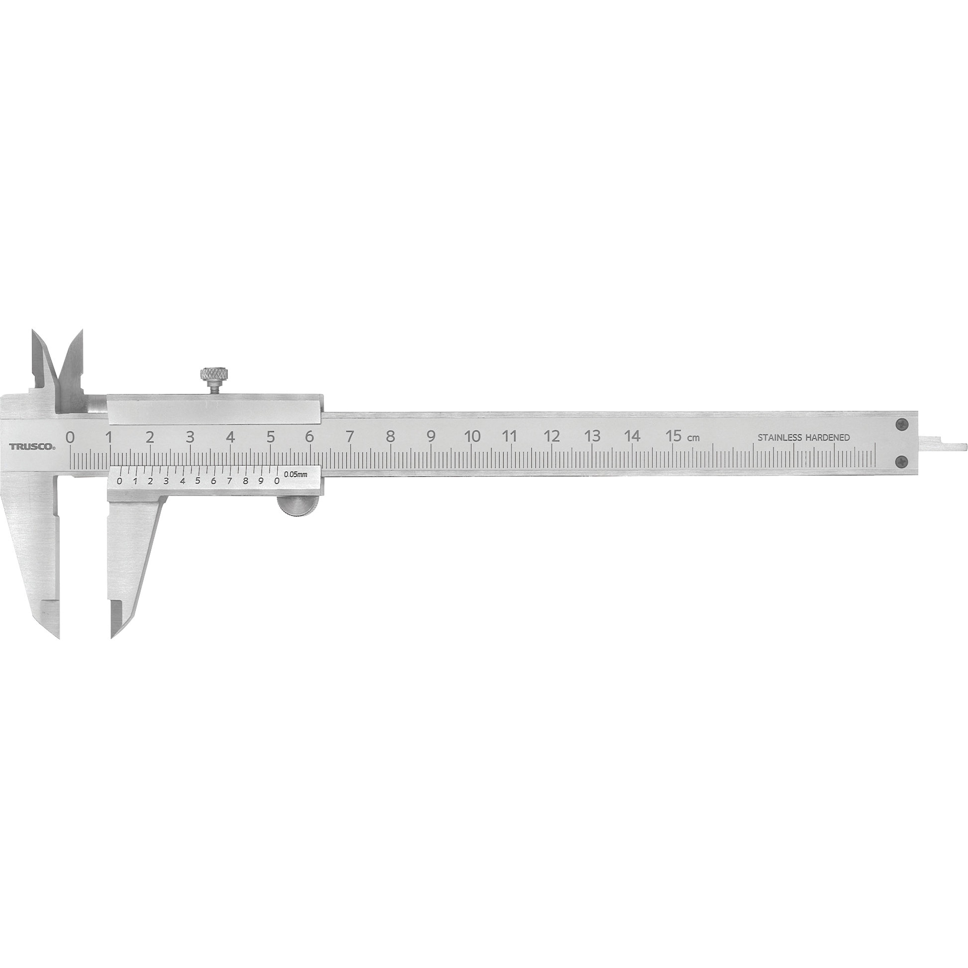 THN-15 標準型ノギス TRUSCO 測定範囲0～150mm 【通販モノタロウ】