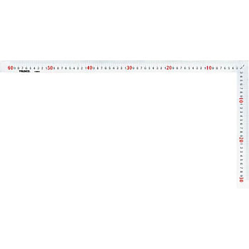 TK-606CN 曲尺シルバー TRUSCO 目盛cm表示   TK-606CN