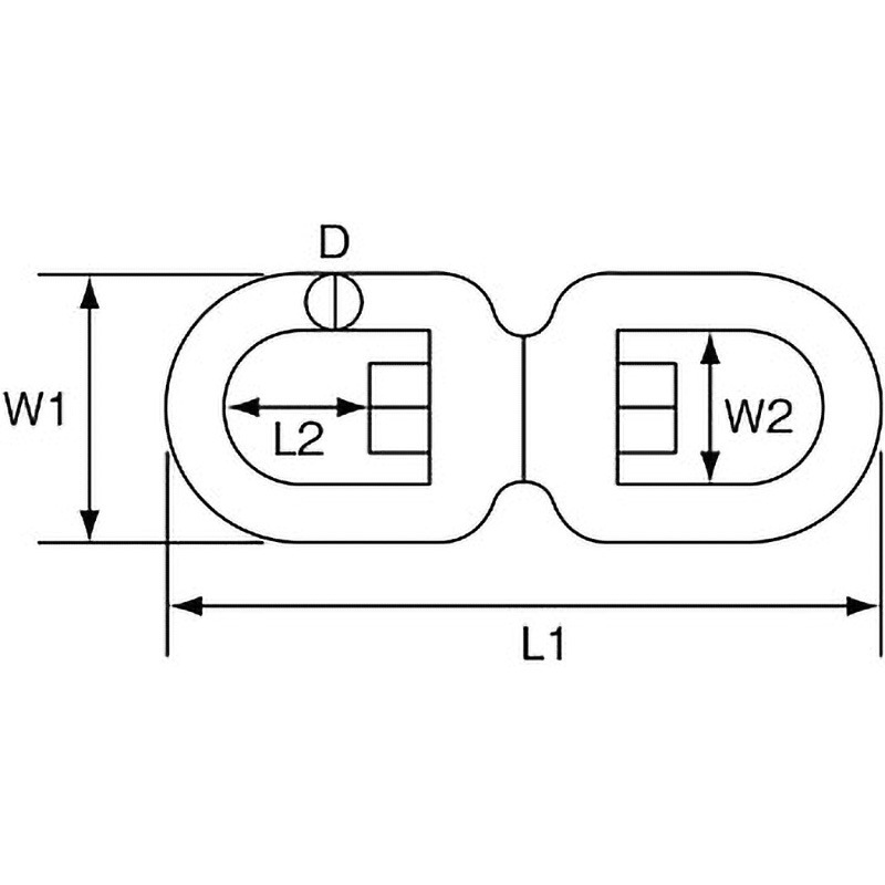 TRMS-3 スイベル(ステンレス製) 1個 TRUSCO 【通販モノタロウ】
