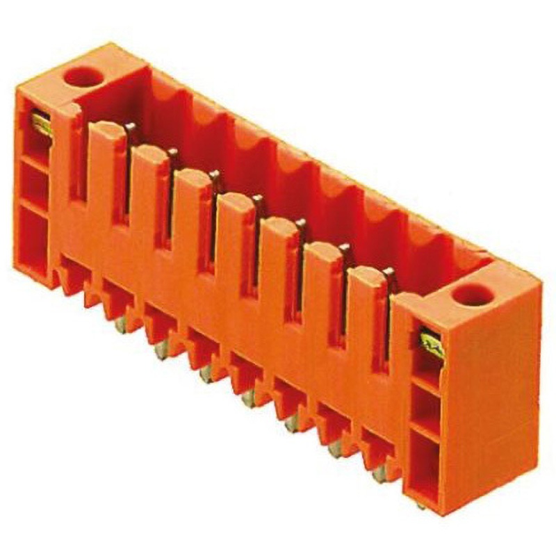 1607600000 Weidmuller 基板用端子台 OMNIMATE SLシリーズ ワイドミュラー コンタクト数12 ストレート はんだ 行数1  1箱(50個)