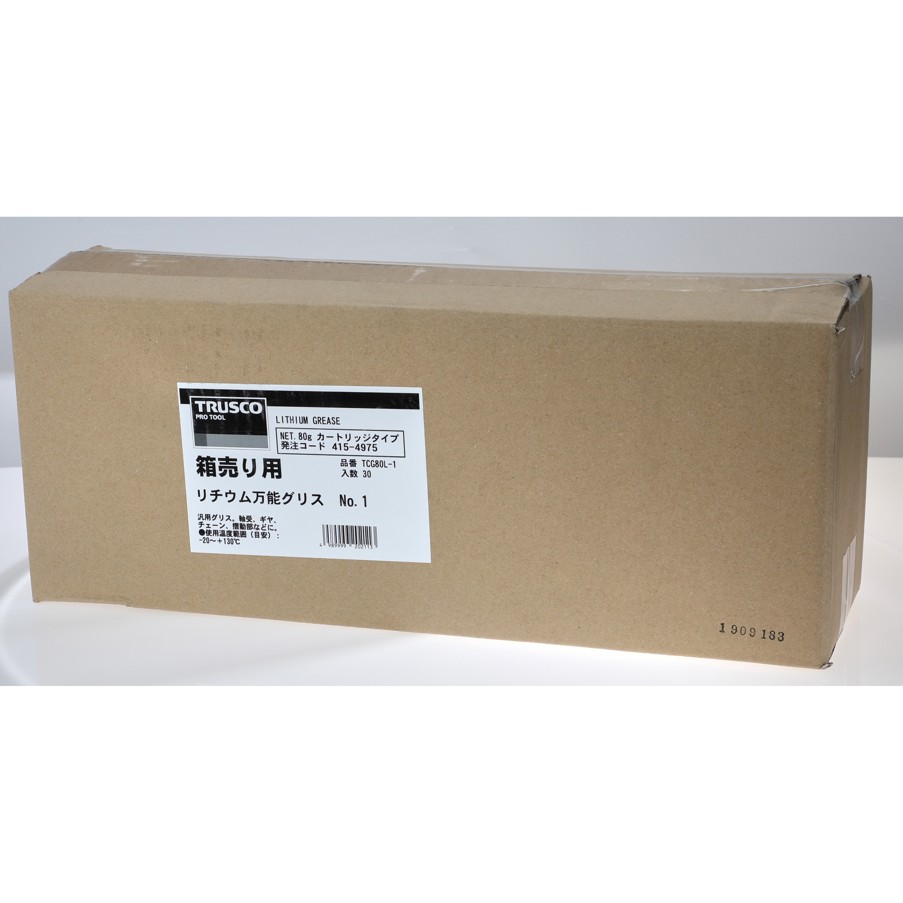 TCG80L-1-1P リチウム万能グリス TRUSCO ちょう度No.1 容量80g TCG80L