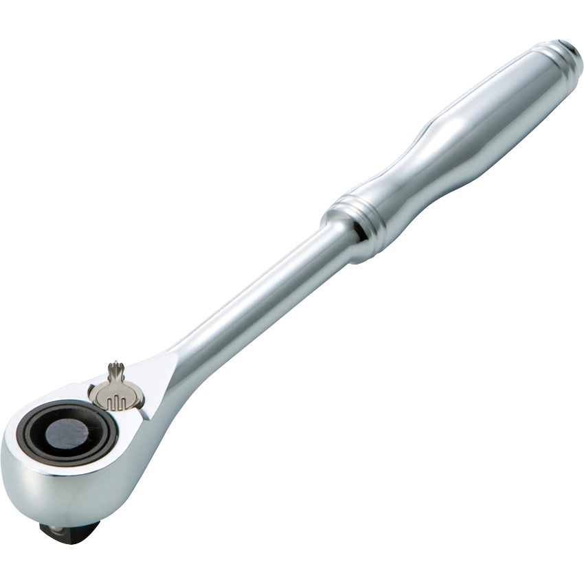 TSRH3-B ラチェットハンドル TRUSCO 質量260g 全長190mm差込角凸9.50mm