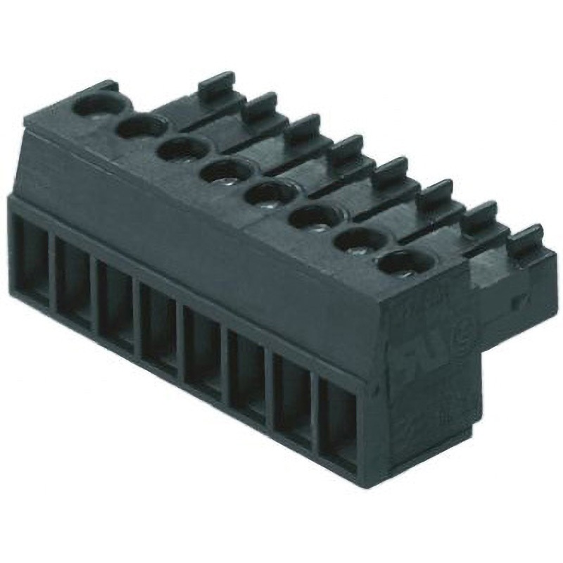 1792810000 Weidmuller 基板用端子台， BC 3.81シリーズ ワイドミュラー メス 17.5A 320V プラグタイプ コンタクト数6 ストレート ケーブルマウント  1箱(50個)