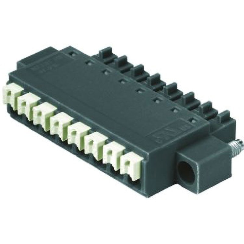1971830000 Weidmuller 基板用端子台， BC 3.81シリーズ ワイドミュラー メス 17.5A 320V プラグタイプ ストレート ケーブルマウント プッシュイン  1箱(50個)