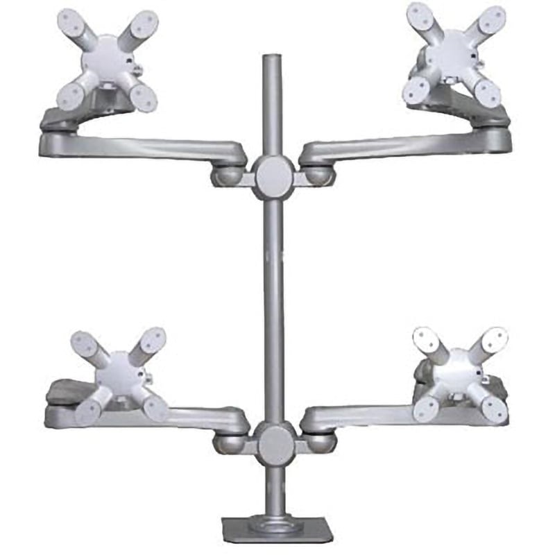 MODERNSOLID LA-517-1　4画面　液晶モニターアーム PC周辺機器 MODERNSOLID 液晶モニターアーム 水平多関節アーム 2