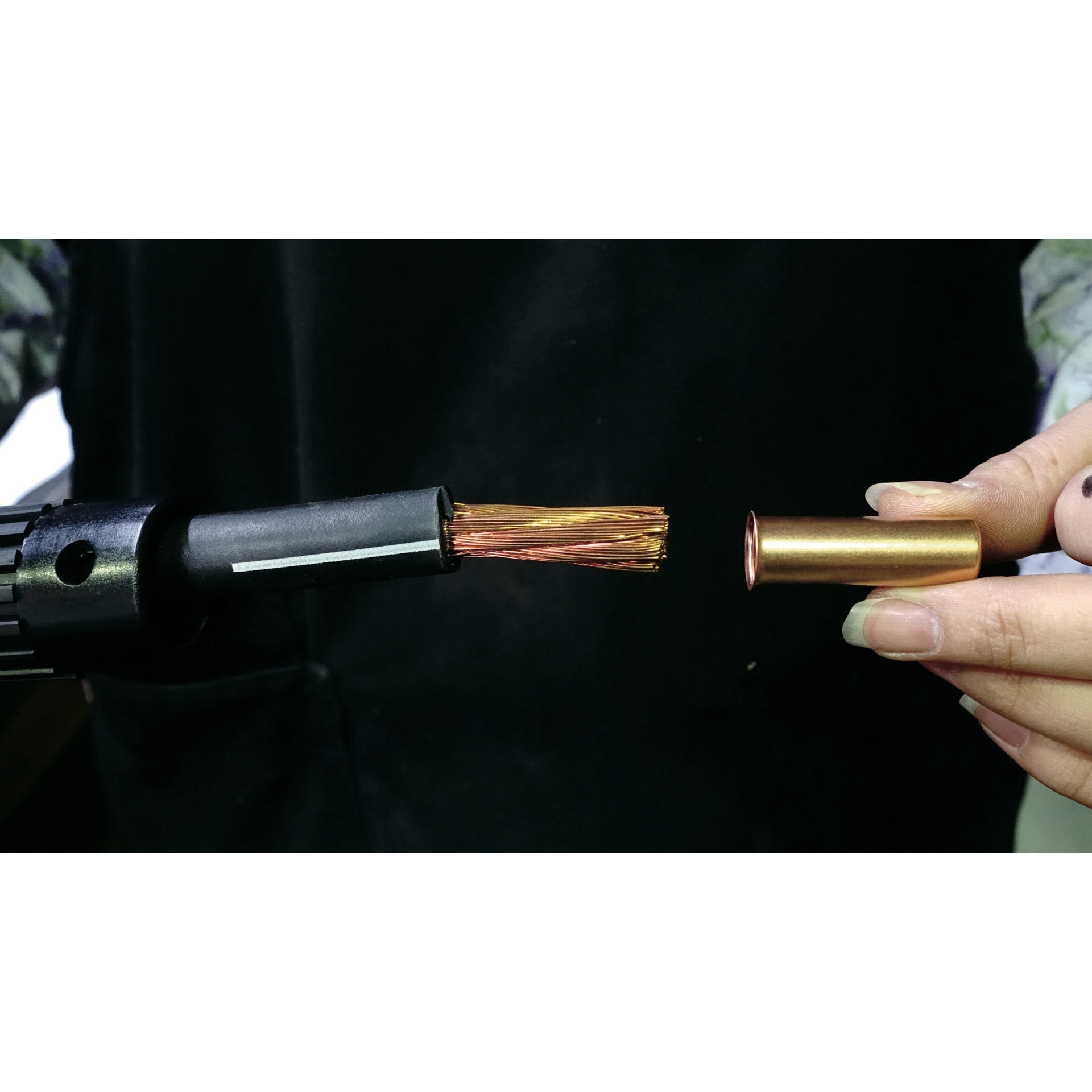 TPL-60SQ 銅パイプスリーブ TRUSCO 適合機種TEH-500 1箱(5個) TPL-60SQ