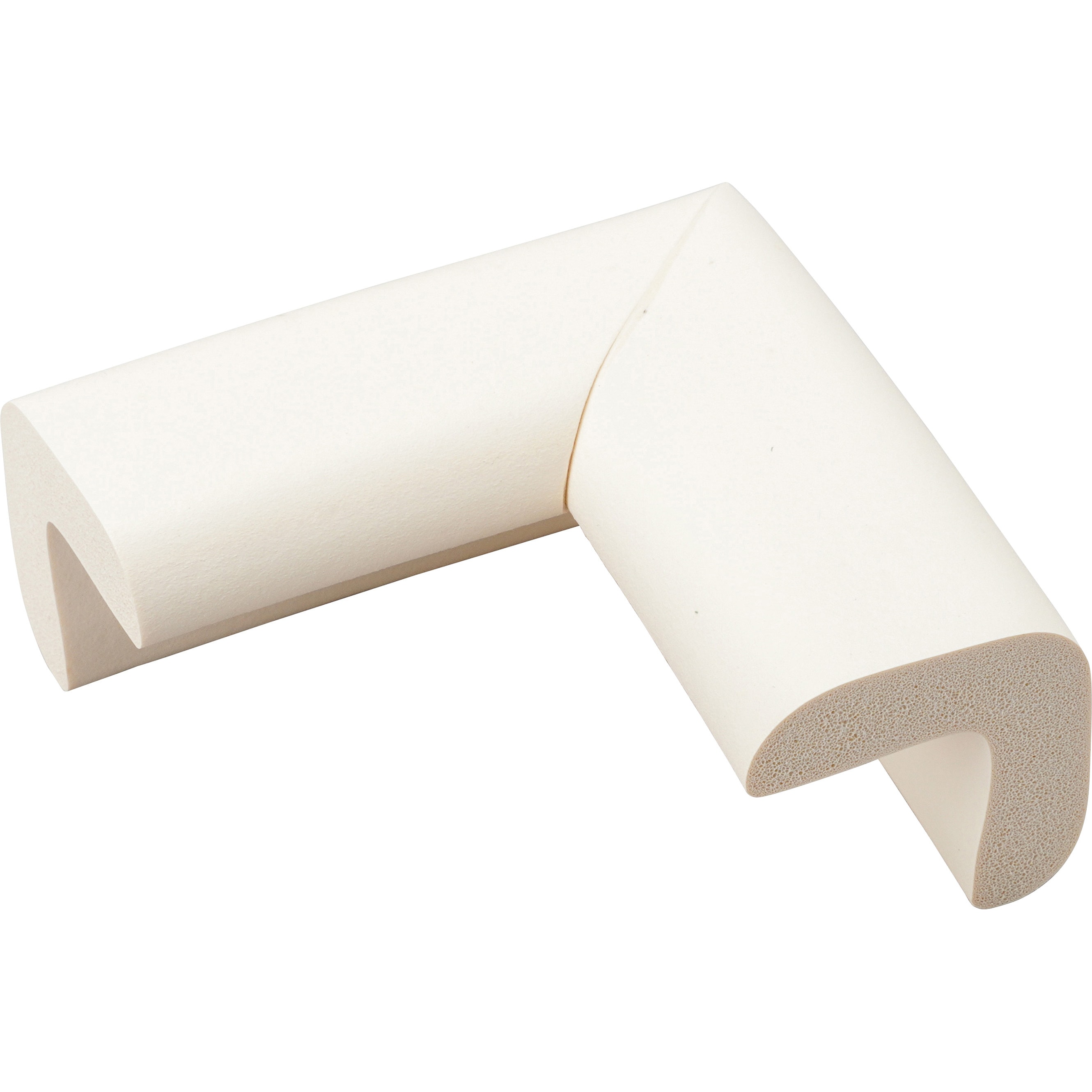 TAC-31 安心クッション(コーナー) TRUSCO アイボリー色 横70mm縦70mm高