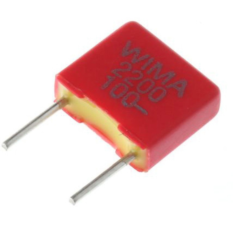 FKS2 2.2N 100M WIMA ポリエステルコンデンサ(PET) WIMA スルーホール FKS2シリーズ 許容差±20%  1袋(5000個)