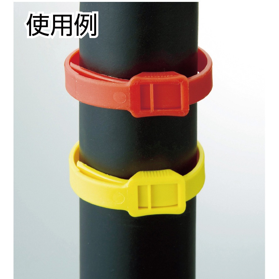 TFCV-391 インラインケーブルタイ TRUSCO 最大結束径117mm 1袋(100本