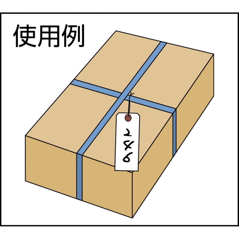 THNF-M 針金付き中荷札 TRUSCO 無地 【通販モノタロウ】