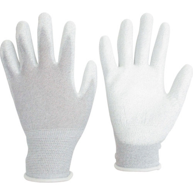 MCG600N-S 静電気拡散性手袋(手のひらコート) MCG600 10双入 ミドリ