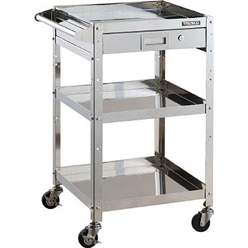 CRB-953HVSD クリーンラビットワゴン(導電性キャスタータイプ) TRUSCO 間口500mm奥行500mm全高880mm  CRB-953HVSD