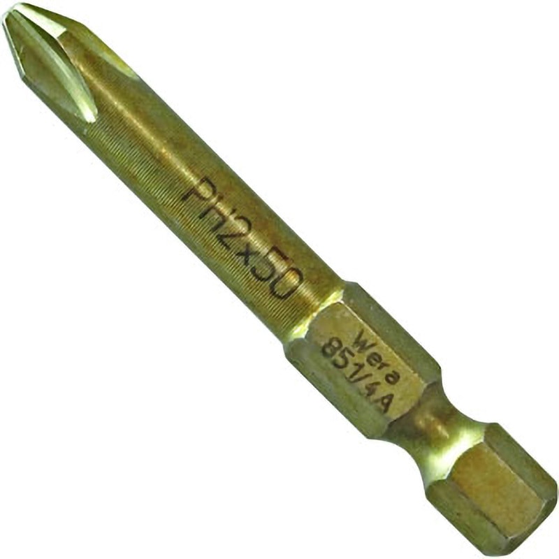 その他 jckkstst.948 134931 ドライバービット Wera 片頭 プラス(+) 本数1 全長50mm先端