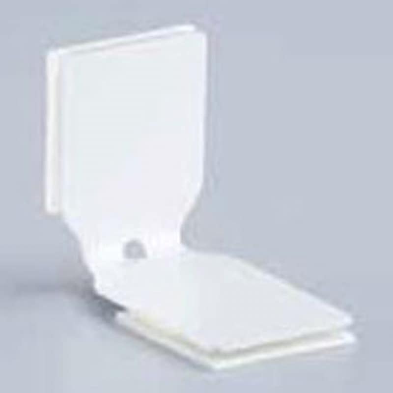 EP-100 耐震金具L形 シロクマ スチール 両側ゲル接着仕様 1個 EP-100