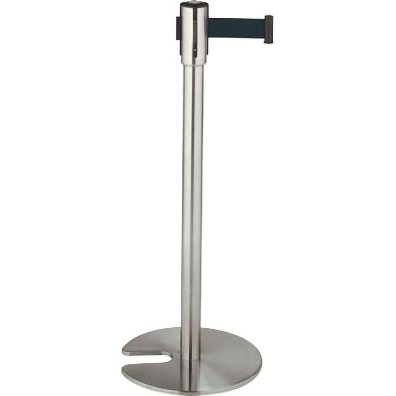 SU-660-500-7 ベルトパーテーションスタンドD(ステン) テラモト